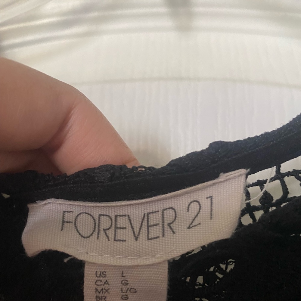 Forever 21 lace shirt